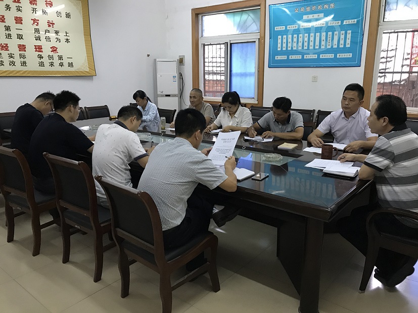 公司黨支部召開 “講政治、重規(guī)矩、作表率” 專題組織生活會(huì)